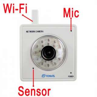   Wireless Network Webcam IP Camera Night Version+US Adapter 004W  