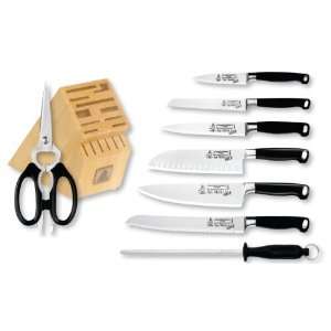   San Moritz Elite 9 Piece Knife Block Set