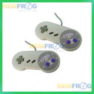 2X Super Nintendo SNES System Replacement Controllers  