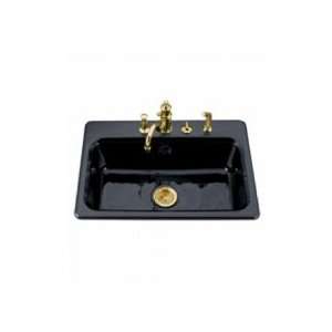  Kohler K 5832 3 7 Self Rimming Kitchen Sink w/Three Hole 