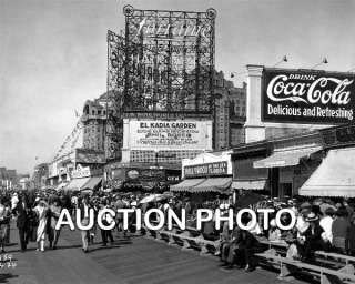 Coca Cola #6 Photo Billboard Atlantic City NJ 1924 Coke  