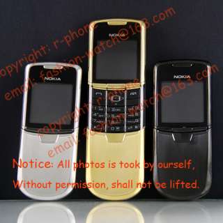 NOKIA 8800 Mobile Cell Phone Original Unlocked Silver 6417182574986 