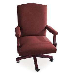  La Z Boy Traditional Mid Back Fabric Executive Chair 