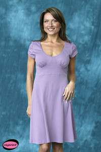 Majamas Nursing   Santa Maria dress, Purple Mist  