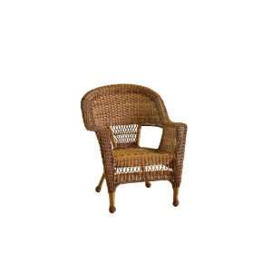  Honey Wicker Chair   Set of 2 Patio, Lawn & Garden