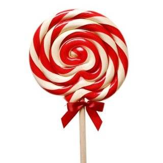  Hammonds Handmade Peppermint Twist Lollipop 10oz 