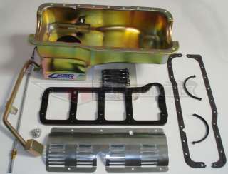 Canton 289/302 Ford Mustang Fox Body Oil Pan 6 pcs Kit  