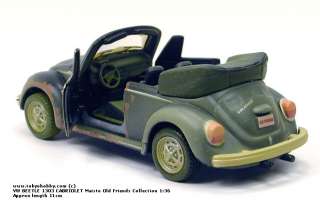 VW BEETLE 1303 CABRIOLET Maisto Old Friends 136  