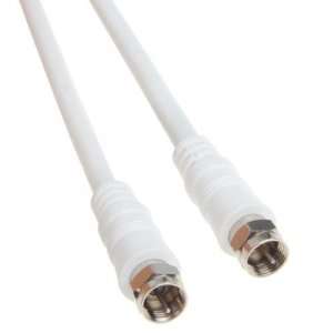  6.7 Ft Coaxial TV Antenna Cable White Electronics