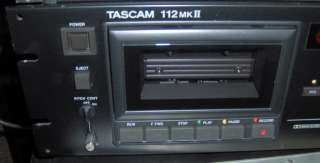 TASCAM 112 MKII Cassette Recorder w/ Pitch Control PRO  
