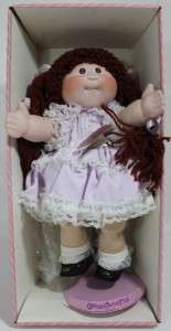 CABBAGE PATCH KIDS STEPHANIE ANN PORCELAIN DOLL COLLECTIBLE 