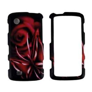   Case for LG VX8575 Chocolate Touch   Rose Butterfly 