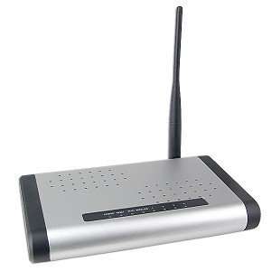  4 Port 802.11g 54Mbps Wireless Broadband Router 