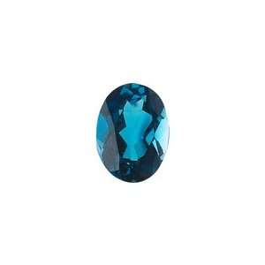   of 6x4 mm Oval AA Loose London Blue Topaz ( 1 pcs ) Gemstone Jewelry