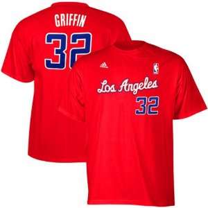   Los Angeles Clippers #32 Youth Player T Shirt   Red