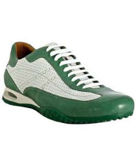 Cole Haan green leather Air Granada.Sport sneakers   up to 