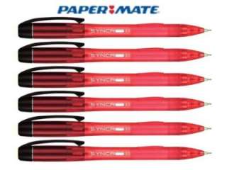 Papermate Syncro 0.5Mm Red Mechanical Pencils 25607  