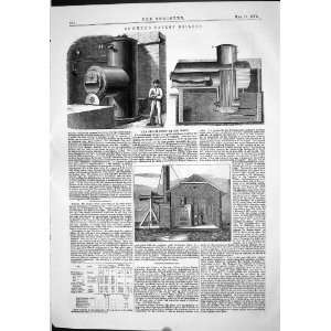   Bowker Patent Boilers Steam Siren Fog Horn Machinery
