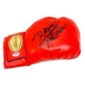  Manny Pacquiao Signed Autographed Red Boxing Glove Psa/dna 