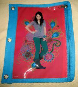 NEW WIZARDS OF WAVERLY PLACE PENCIL CASE SELENA GOMEZ  