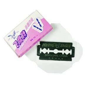   Steel Double Edge Wet Shaving Replacement Straight Safety Razor Blades