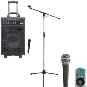   Microphone   PMKS2 Tripod Microphone Stand w/Boom   PPFMXLR15 15ft
