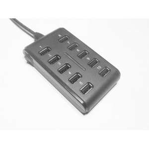  Mini High Speed Usb 2. Hub With Switch Adapter For Laptop Desktop Pc 
