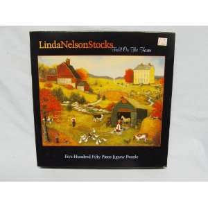  Linda Nelson Stocks 550 Piece Jigsaw Puzzle Titled, Fall 