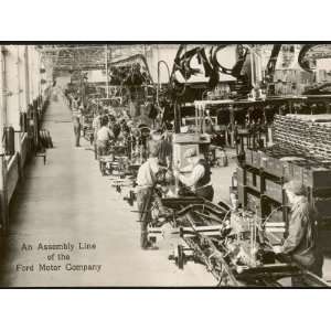  Ford Motor Company the Assembly Line at the Rouge Plant 