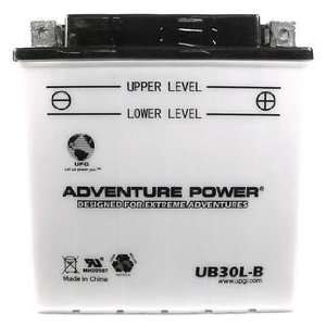   Cell Motorcycle Battery   12V, 6.5 Amps, Model# UB30LB Electronics