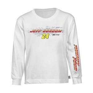  NASCAR Jeff Gordon Speed Warrior Long Sleeve Tee Youth (8 