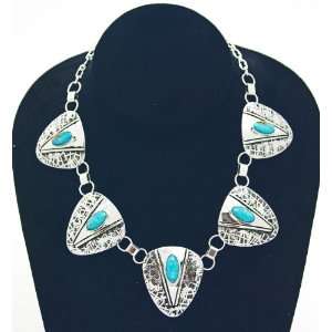   Set   Sterling Silver & Turquoise, Native American Handmade Jewelry