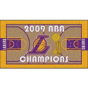   Lakers 2009 Nba Finals Champions Court Runner