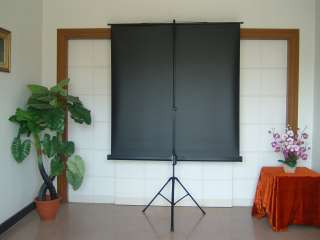 84X84 Tripod Portable Projector Projection Screen  