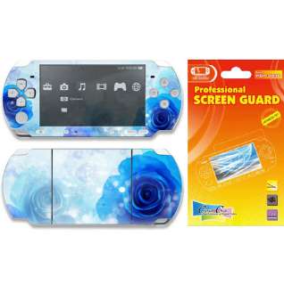 Sony PSP 3000 Slim Skin + LCD Screen Protector ^BF15  