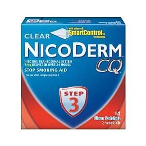  Nicoderm CQ Clear Step 3 (7 mg) 14