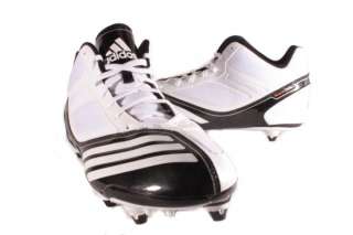 adidas White Scorch Thrill Football Cleats Mens Shoes  