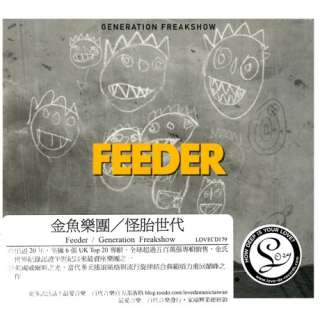 FEEDER Generation Freakshow (2012) CD w/sticker RARE  