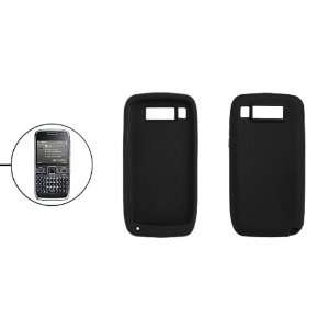   Gino Silicone Black Mobile Phone Skin Case for Nokia E72 Electronics