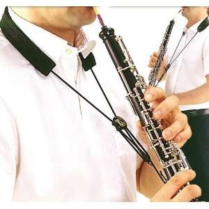  BG Oboe Support Strap W/ Elastic String Musical 