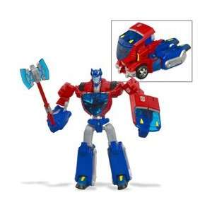  Transformers Animated Deluxe  Optimus Prime Toys & Games