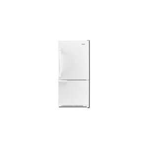  Whirlpool 219 Cu Ft Bottom Mount Refrigerator   White 