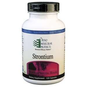  Ortho Molecular   Strontium, 120 Capsules Health 