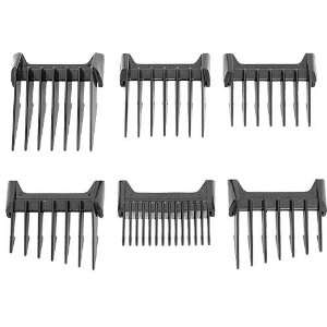  Set of six Oster clipper guide combs. Beauty