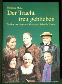 BOOK German Folk Costume in Hessen regional ethnic fashion Schwalm 