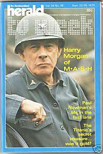1979 MASH Henry Morgan Canadian Regional TV Guide  
