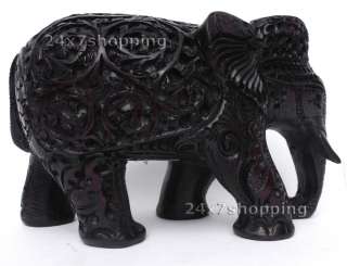 Decorative Resin Carved Elephant Figurine~Home Decor  