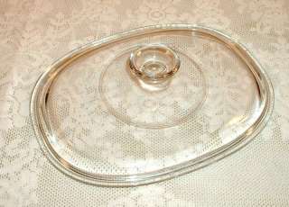Pyrex Oval Glass Replacement Lid for Baking Dish  