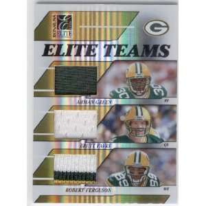   Packers ( Piece of Authentic Game Used Jersey   Serial #D To 99