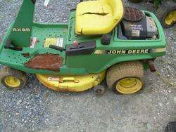 Non Running John Deere RX95 Riding Mower 12.5 HP Rear Engine  